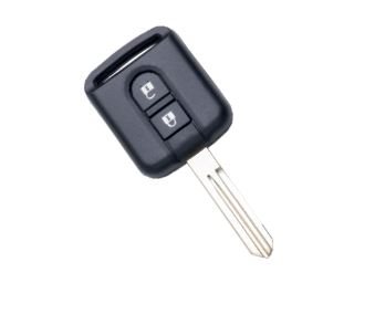AUTOSLEUTEL NISSAN -LEGE BEHUIZING- EXCLUSIEF 2 BUTTONS