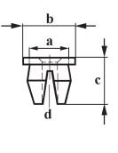 CLIP MERCEDES OE: 51138102952, A6389940845 2