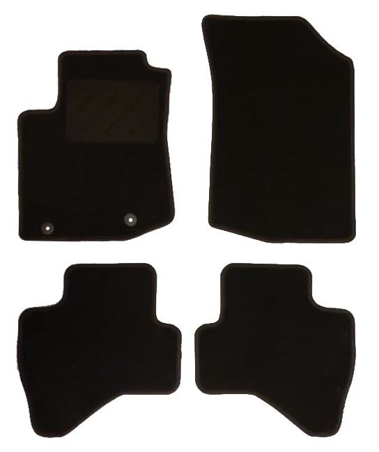 MATTENSET NAALDVILT (ZWART) CITROEN C1 II 2014 -> 3