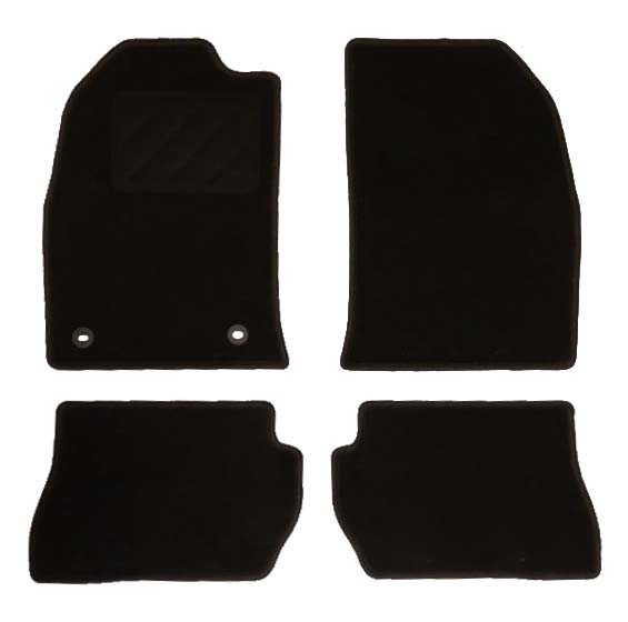 MATTENSET NAALDVILT (ZWART) FORD FIESTA V 2002 - 2005 3