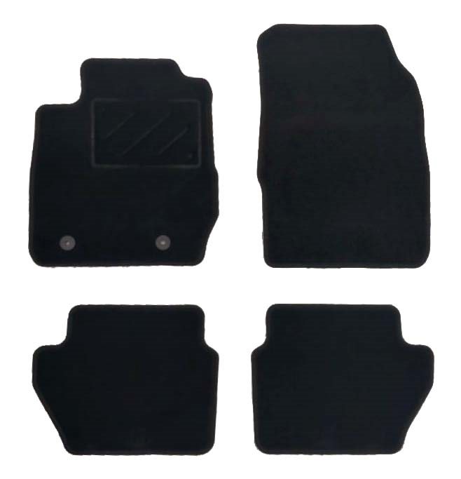 MATTENSET NAALDVILT (ZWART) FORD ECOSPORT 2015 -> 3