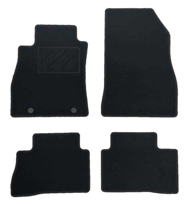 MATTENSET NAALDVILT (ZWART) NISSAN JUKE 2010 - 2019 3