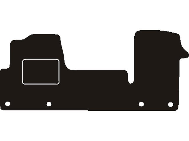MATTENSET NAALDVILT (ZWART) RENAULT MASTER IV 2010 ->