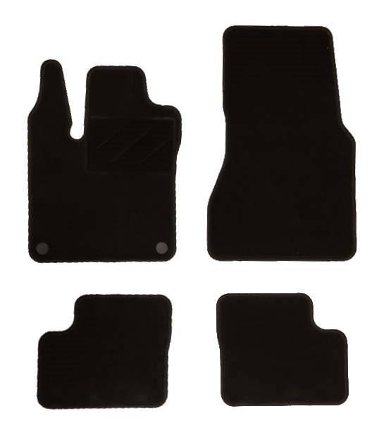 MATTENSET NAALDVILT (ZWART) RENAULT TWINGO 2014-HEDEN 3