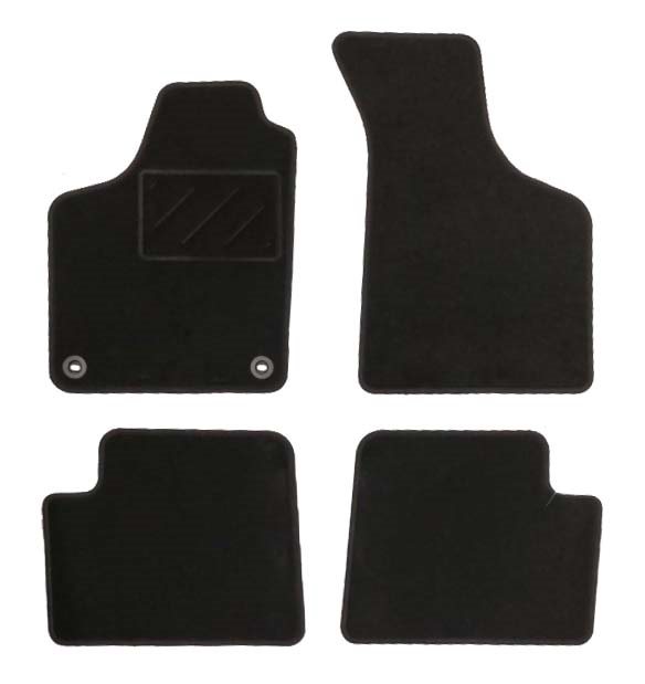 MATTENSET NAALDVILT (ZWART) RENAULT TWINGO SPECIAL  1993 - 2007 3