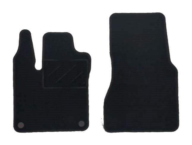 MATTENSET NAALDVILT (ZWART) SMART FORTWO W453 2014 -> 3