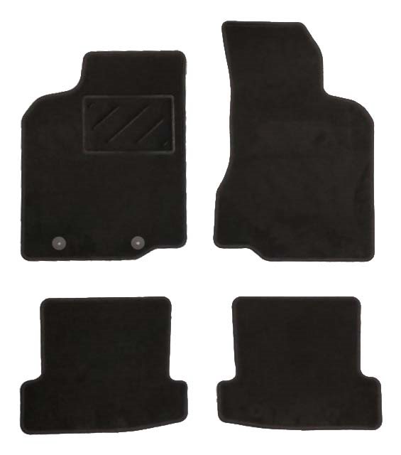 MATTENSET NAALDVILT (ZWART) VW POLO III 1995 - 2000 3