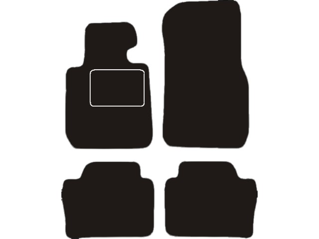 MATTENSET VELOURS (DONKERGRIJS) BMW F31 3-SERIE 2011-
