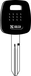 SILCA TRANSPONDERSLEUTEL Z/CHIP MET DOP