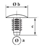 CLIP OPEL OE: N90201601, 51471904317, 1079129, A0009880328, 2207713 3