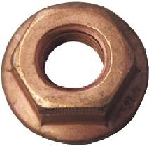 UITLAATMOER MET FLENS M8 CLIP OPEL OE: 1448187, 2066915