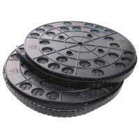 KLEEFGEWICHTEN ZWART GECOAT FE-VZ NORTON 1200X5 GR 2