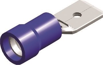 PVC KABELSCHOEN MAN BLAUW 2,8X0,5