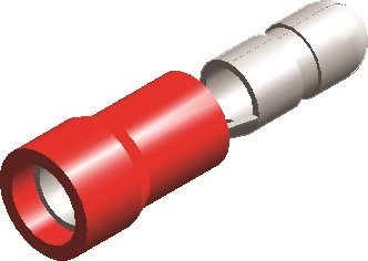 PVC KABELSCHOEN 547 MAN ROOD ROND 4,0