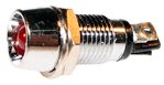CONTROLE LICHT MINI GROEN MET CHROME BEHUIZING 12V