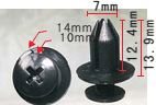 CLIP TOYOTA-LEXUS OE: 9046706198 2