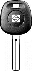 SILCA TRANSPONDERSLEUTEL Z/CHIP MET DOP
