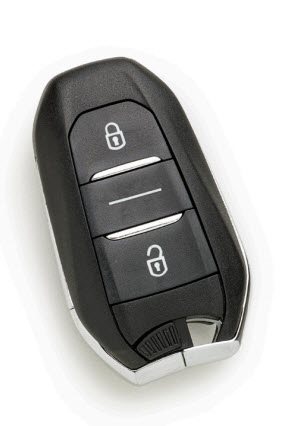 AUTOSLEUTEL AFSTANDSBEDIENING 3 KNOPJES
