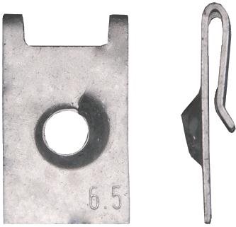 PLAATMOER, SPEEDNUT 6,3MM OE: 311821161