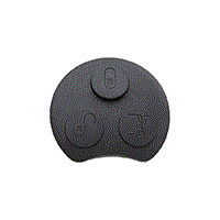 RUBBER PAD VOOR LEGE BEHUIZING 3 KNOPJES