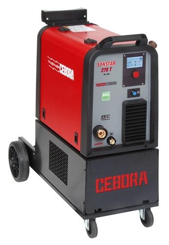 MIG LASAPPARAAT CEBORA SYNSTAR 270-T, INCL, PULSE UPGRADE