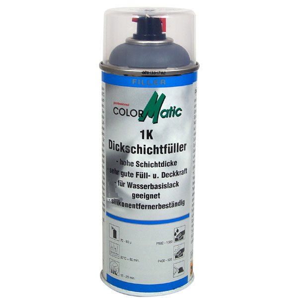 COLORMATIC 1K HIGH BUILD FILLER GRAPHIET GRIJS