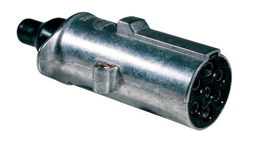 24V STEKKER ALUMINIUM 7-POLIG VLAKSTEKER AANSLUITING S-TYPE (005911.00)