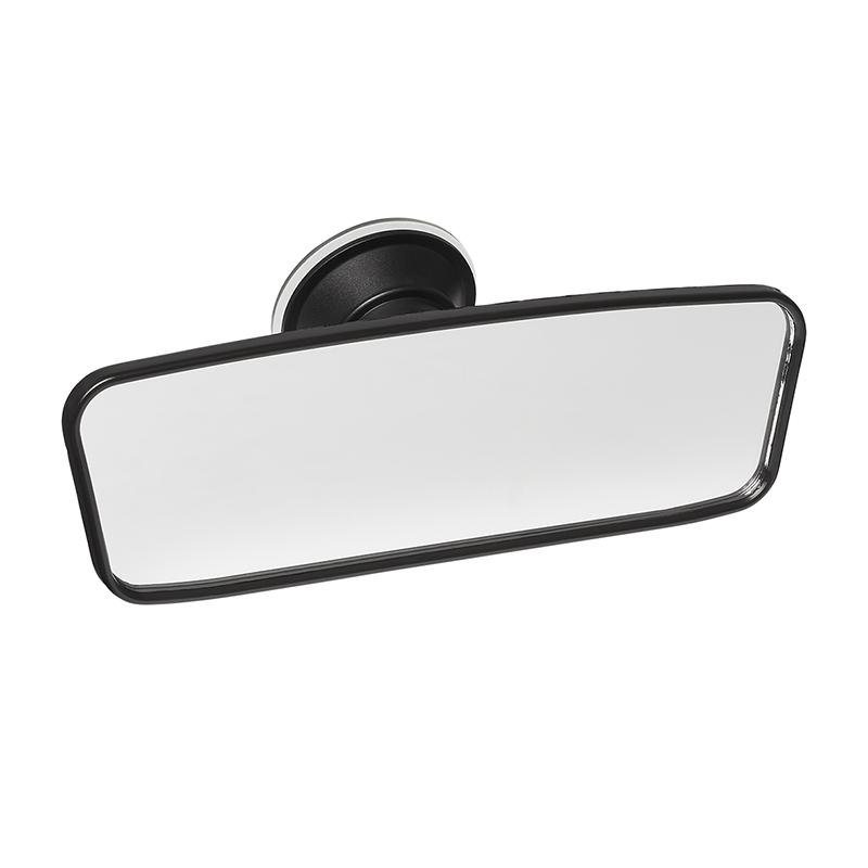 ACHTERUITKIJKSPIEGEL 180X62MM MET ZUIGNAP