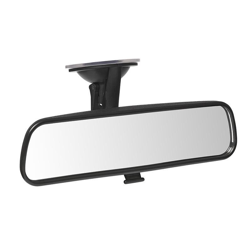 ACHTERUITKIJKSPIEGEL 212X56MM MET ZUIGNAP