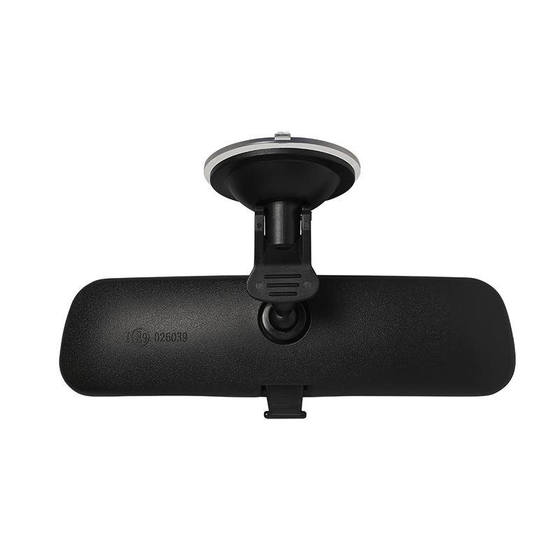 ACHTERUITKIJKSPIEGEL 212X56MM MET ZUIGNAP 2