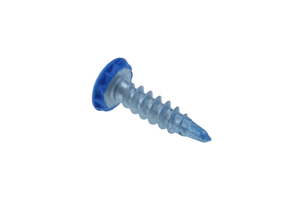 KENTEKENPLAATSCHROEF ANTIDIEFSTAL BLAUW 6X23