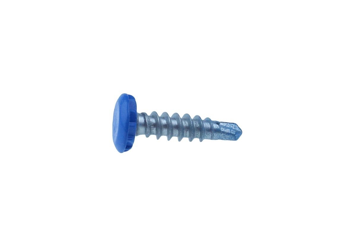 KENTEKENPLAATSCHROEF ANTIDIEFSTAL BLAUW 6X23 2