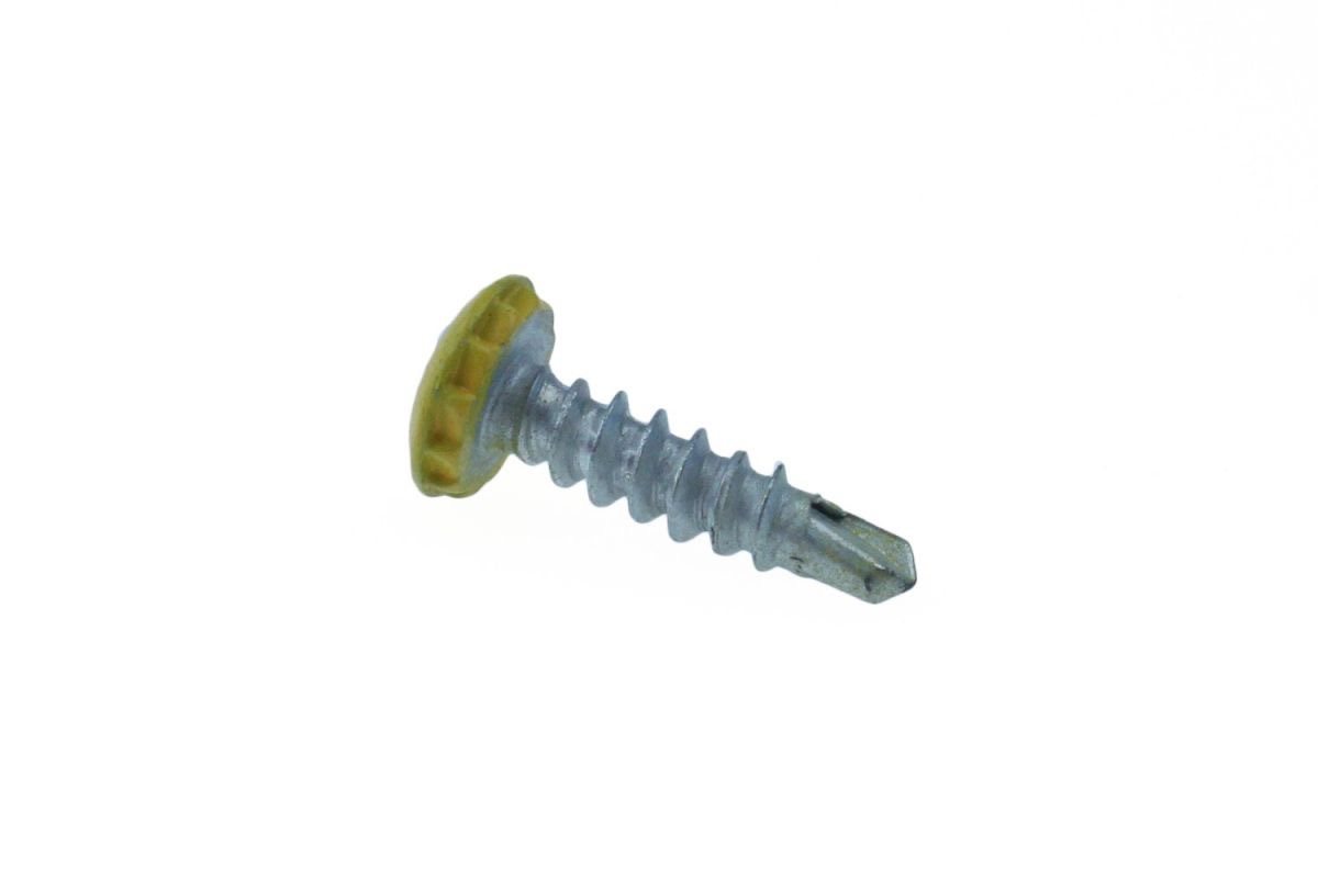 KENTEKENPLAATSCHROEF ANTIDIEFSTAL GEEL 6X23