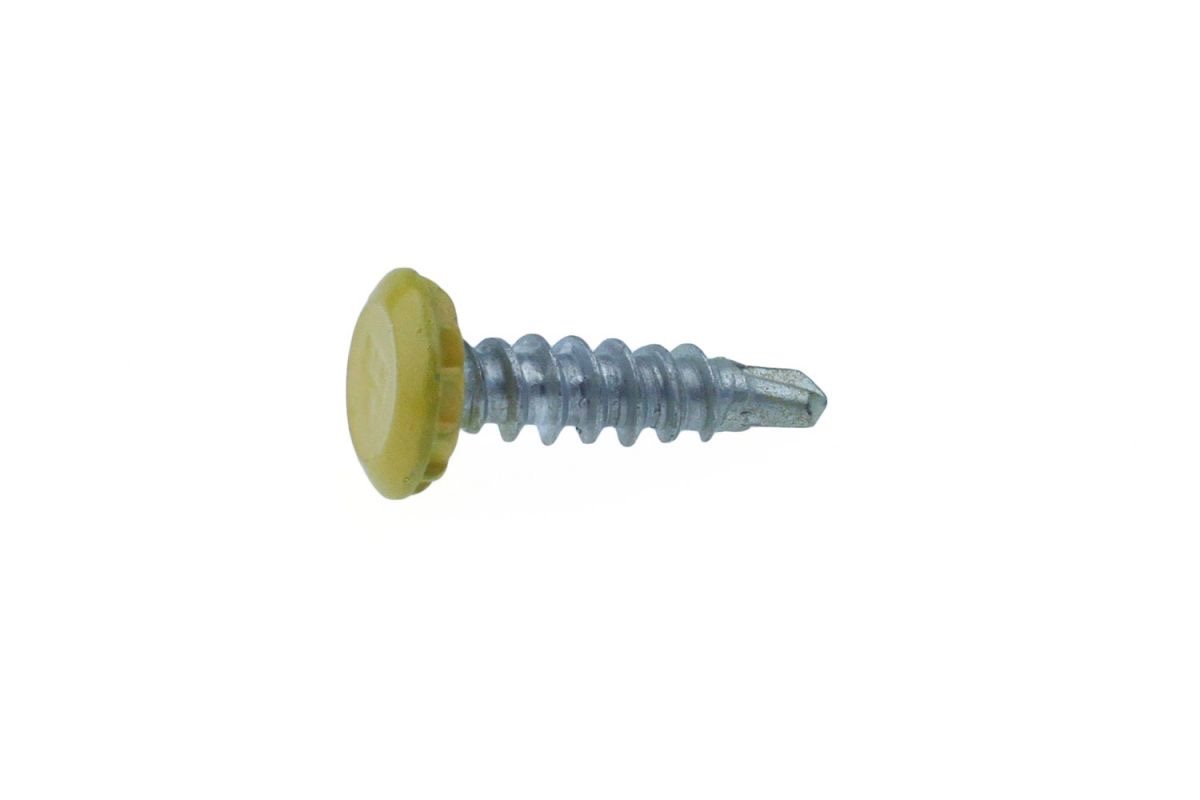 KENTEKENPLAATSCHROEF ANTIDIEFSTAL GEEL 6X23 2