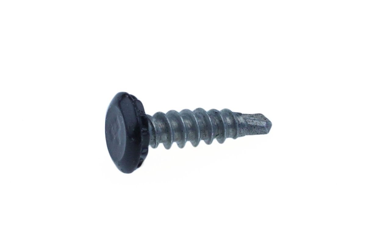 KENTEKENPLAATSCHROEF ANTIDIEFSTAL ZWART 6X23 2