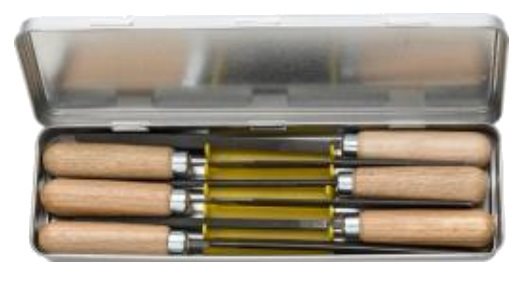 SET MET 6 VERSCH. IRIDIUM SLEUTELVIJLEN