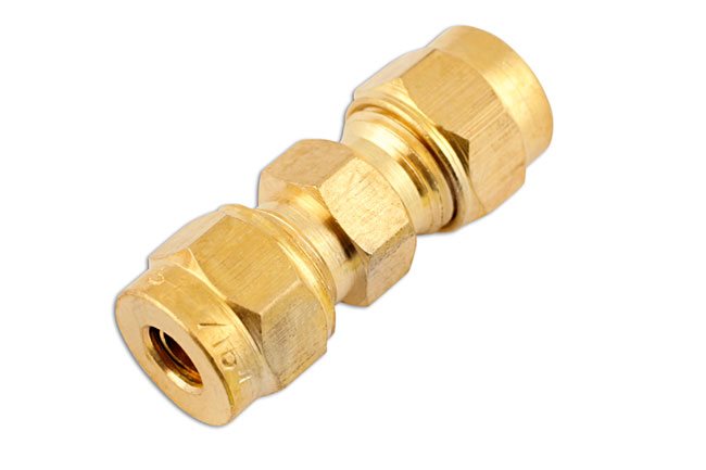 BRAKE LINE COMPRESSION FITTING BRASS Ø4,75