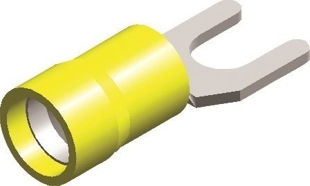 PVC KABELSCHOEN 688 VORK GEEL M8 (8,4)