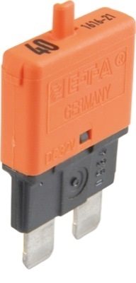 ZEKERING AUTOMAAT TOT 32V H=34MM ATO LICHT ORANJE 40A
