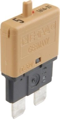 ZEKERING AUTOMAAT TOT 32V H=34MM ATO LICHT BRUIN  5A