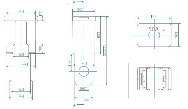ZEKERING TYPE JAP-B 30A 2