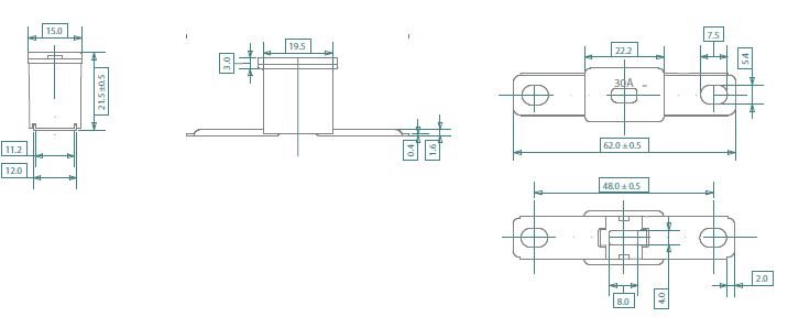 ZEKERING TYPE JAP-C 40A 2