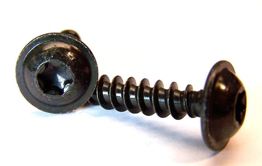 PLAATSCHROEF + KRAAG ZWART TORX 4,2X19 2