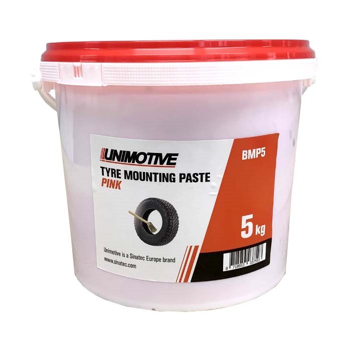 UNIMOTIVE TYRE MOUNTING PASTE PREMIUM WAX BASED PINK 5 KILO