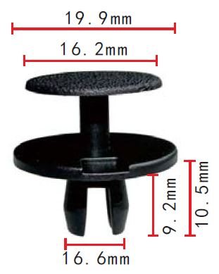 CLIP BMW MINI OE: 51481938725 2