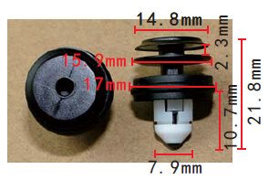 CLIP BMW OE: 51417325082