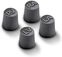 VENTIELDOPJES TBV INDENTIFICATIE STRIP A 4 DOPJES RV,LV,LA,RA 2