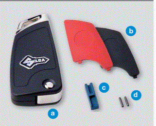 SILCA FLIP KEY HEAD MET ADAPTER