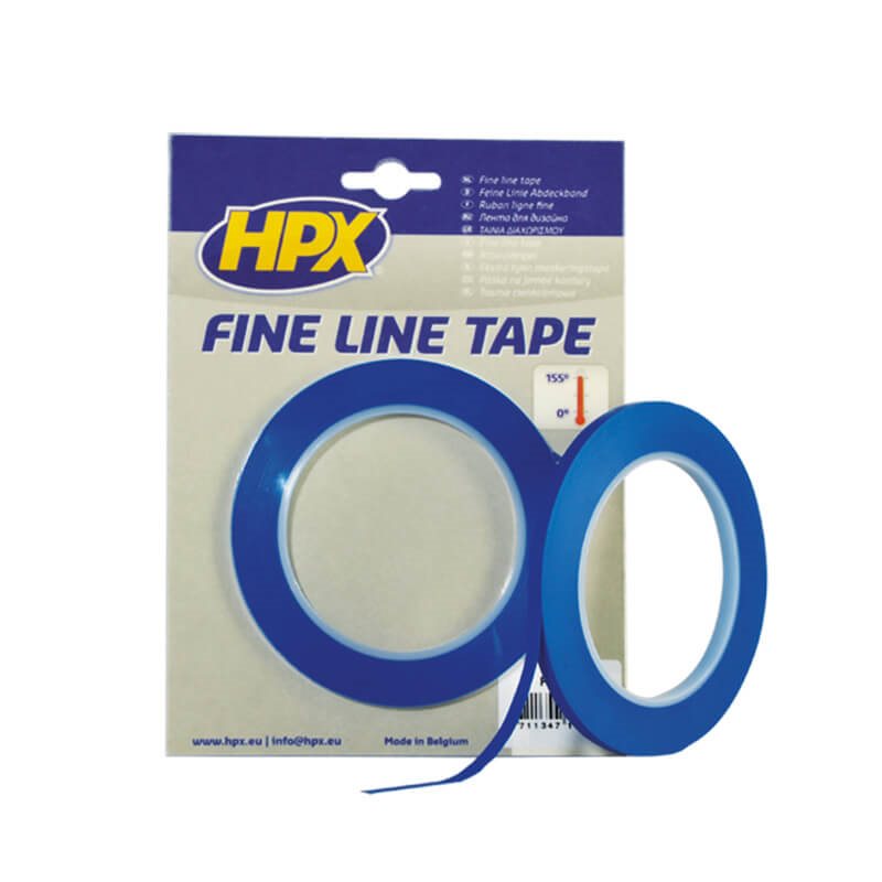 HPX FINE LINE TAPE (LINEERBAND) - BLAUW 6MMX33M