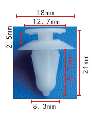 CLIP FORD OE: 500326189, W704402, 1020732 2